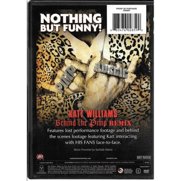 Katt Williams Behind The Pimp Remix Comedy DVD 4201 - Picture 2 of 2